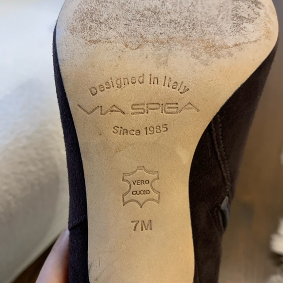 Via Spiga Suede Booties - Picture 3 of 5